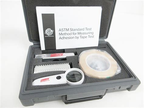 gardco paint adhesion test kit|gardco cross hatch paint testing kit.